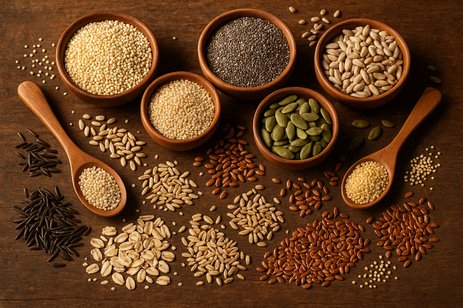 seeds and grains