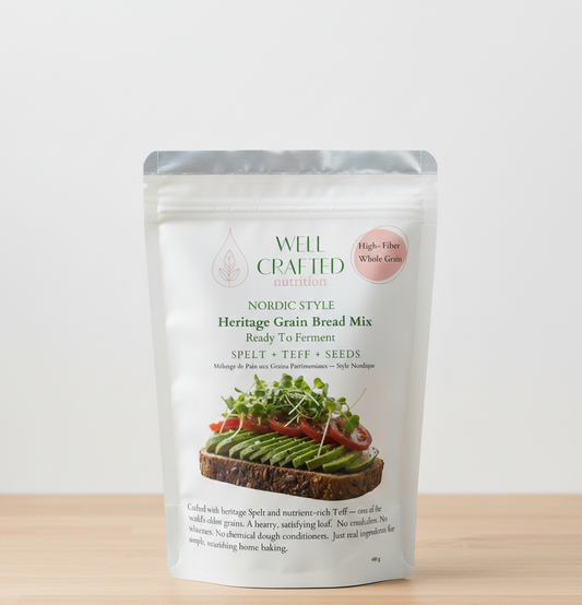 Premium High-Hydration Fermented Bread Mix Well Crafted Nutrition