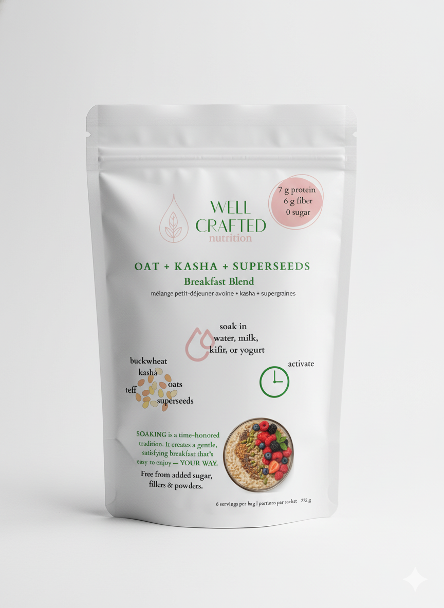 Overnight Soaked Breakfast Blend Well Crafted Nutrition